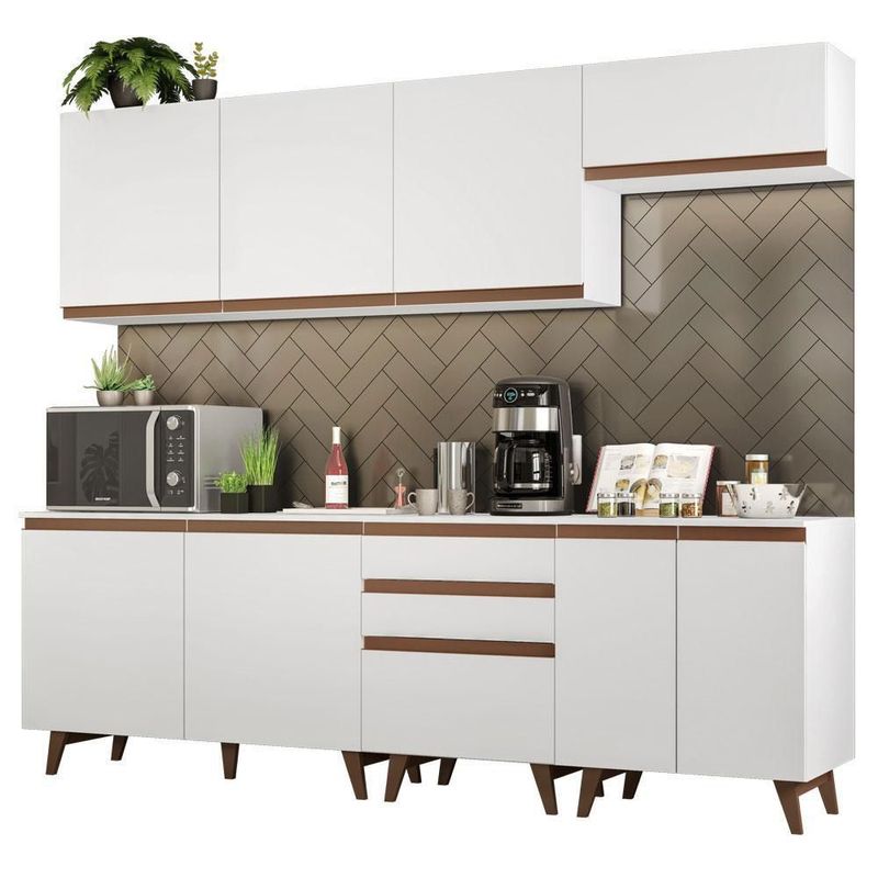 Cocina integral completa modular madesa reims 250cm bb 11