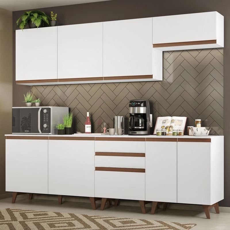 Cocina integral completa modular madesa reims 250cm bb 11