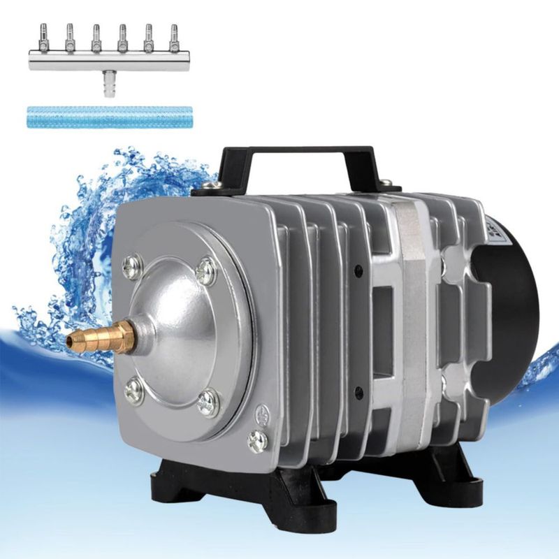 Bomba de Aire FUMAK 650 GPH 20W con Colector de 6 Salidas