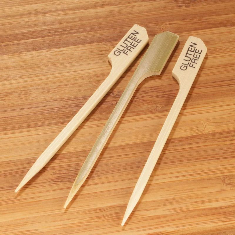 Brochetas BambooMN 12 cm Sin Gluten - Pack de 100