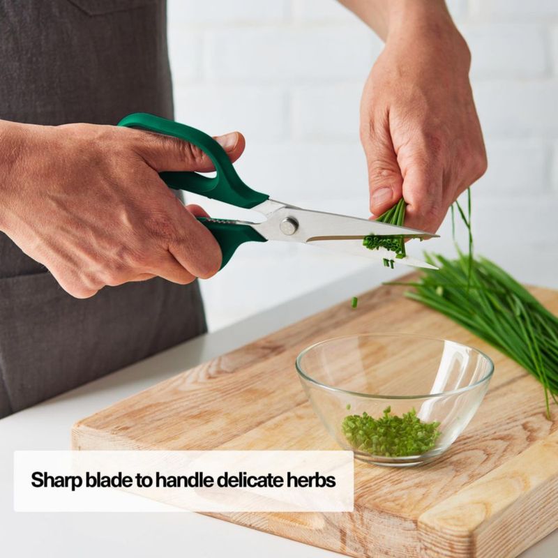 Tijeras Misen Heavy Duty de Cocina Verdes de Acero Inoxidable