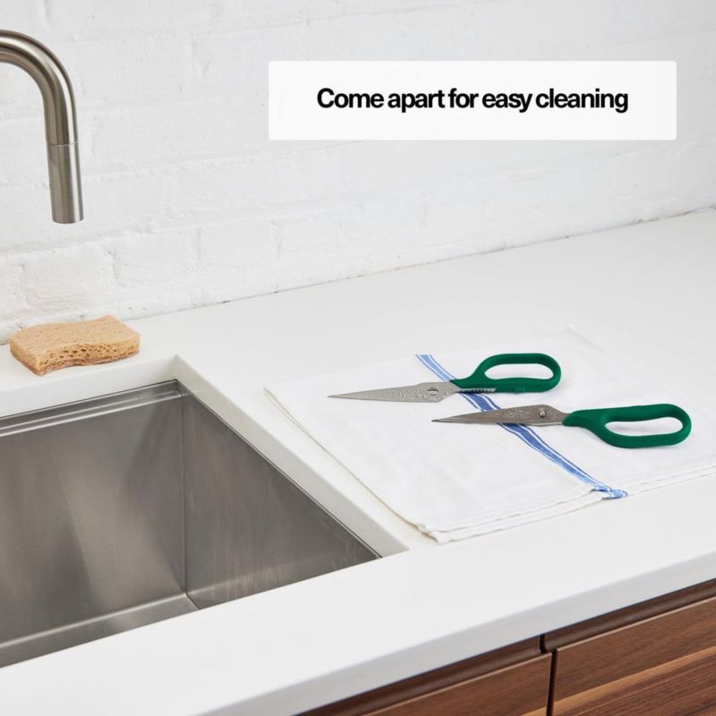 Tijeras Misen Heavy Duty de Cocina Verdes de Acero Inoxidable