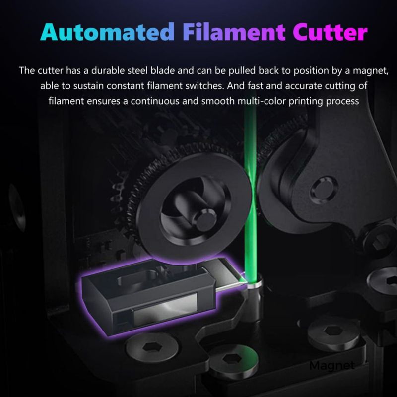Cortador de Filamento Creality K2 Plus – Módulo de 10 unidades