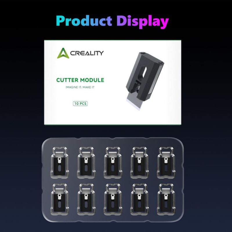Cortador de Filamento Creality K2 Plus – Módulo de 10 unidades