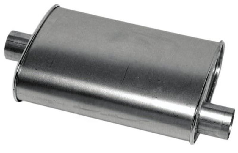 Silenciador Thrush 225" Entrada/Salida Desplazado Nuevo