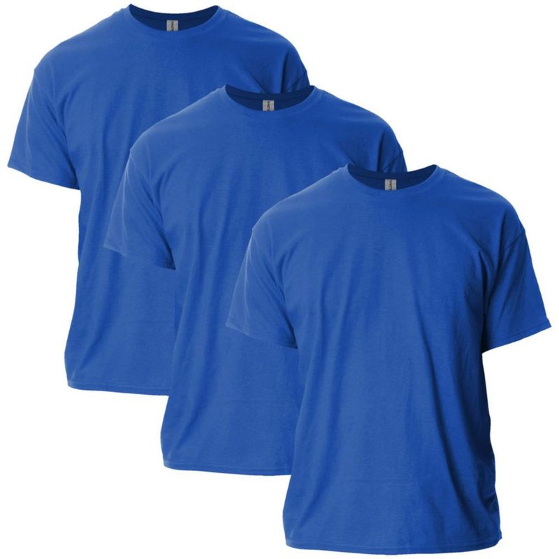 Camiseta Gildan G2000 Royal - Juego de 3 Talla Mediana