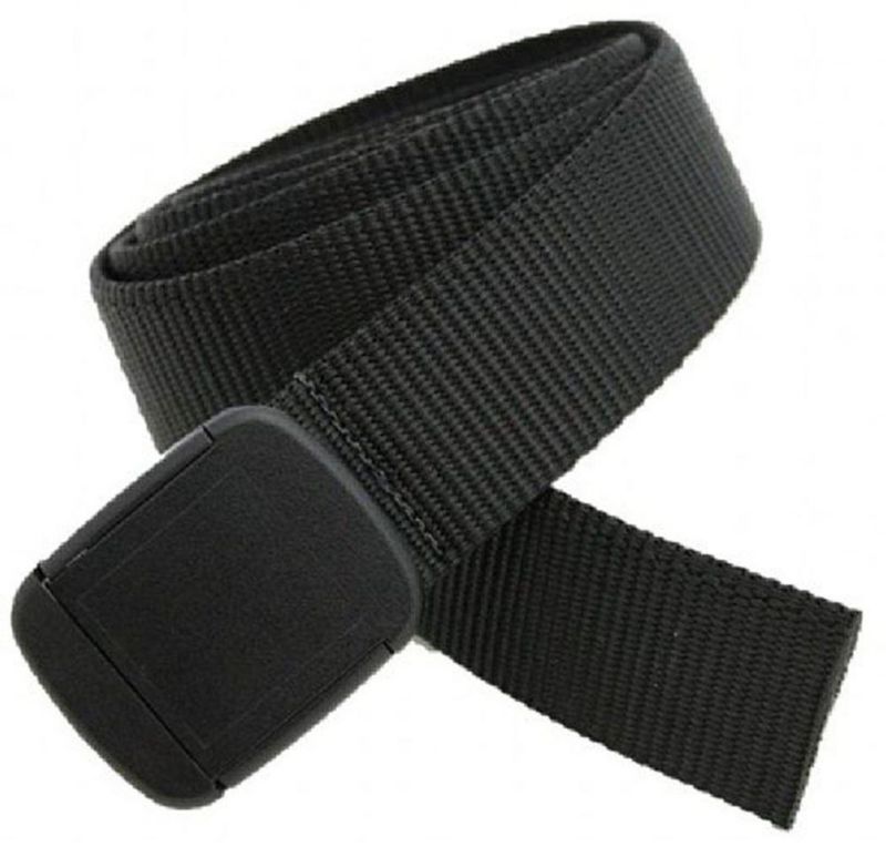 Cinturón Thomas Bates de Nylon 3 cm Negro Ajustable