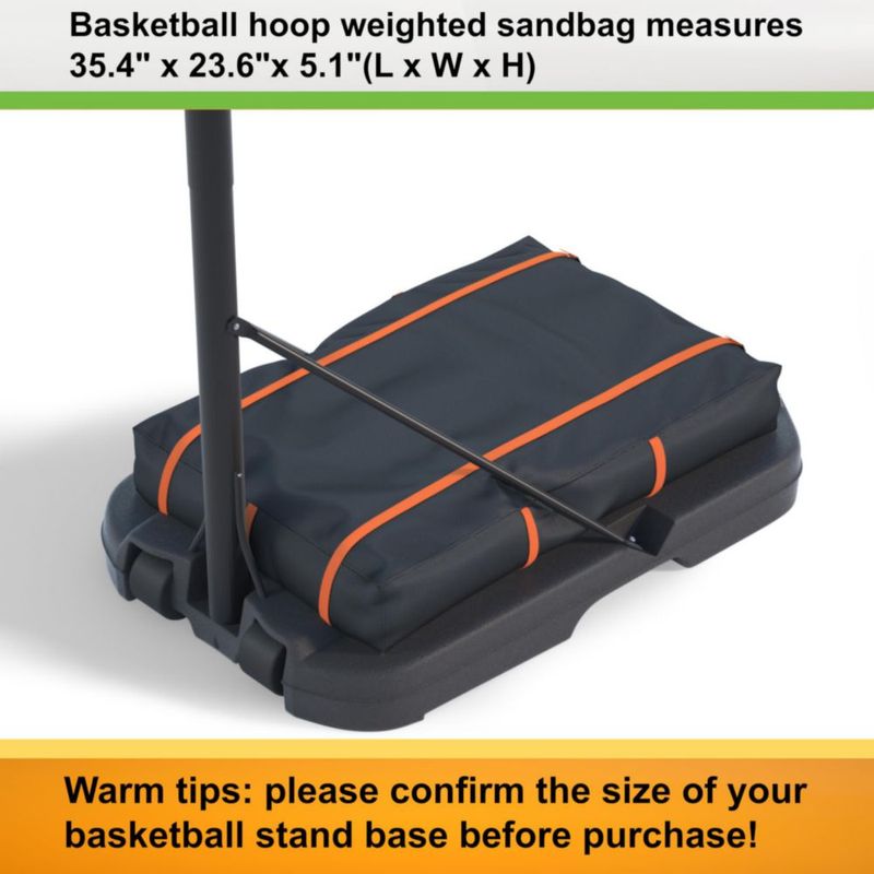 Bolsa de arena para aro de baloncesto DORAHUA 90x60x13 cm impermeable