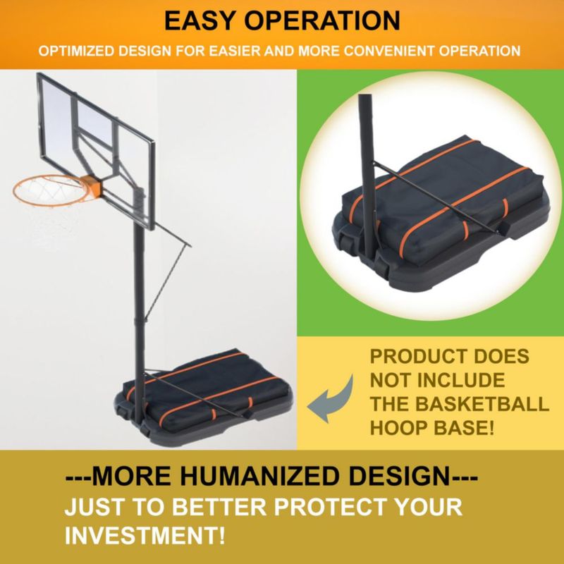 Bolsa de arena para aro de baloncesto DORAHUA 90x60x13 cm impermeable