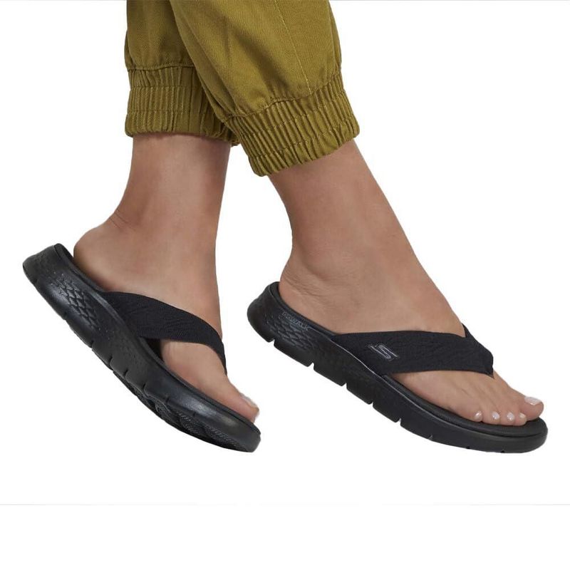 Sandalia Skechers GO WALK FLEX SPLENDOR Negra Talla 10