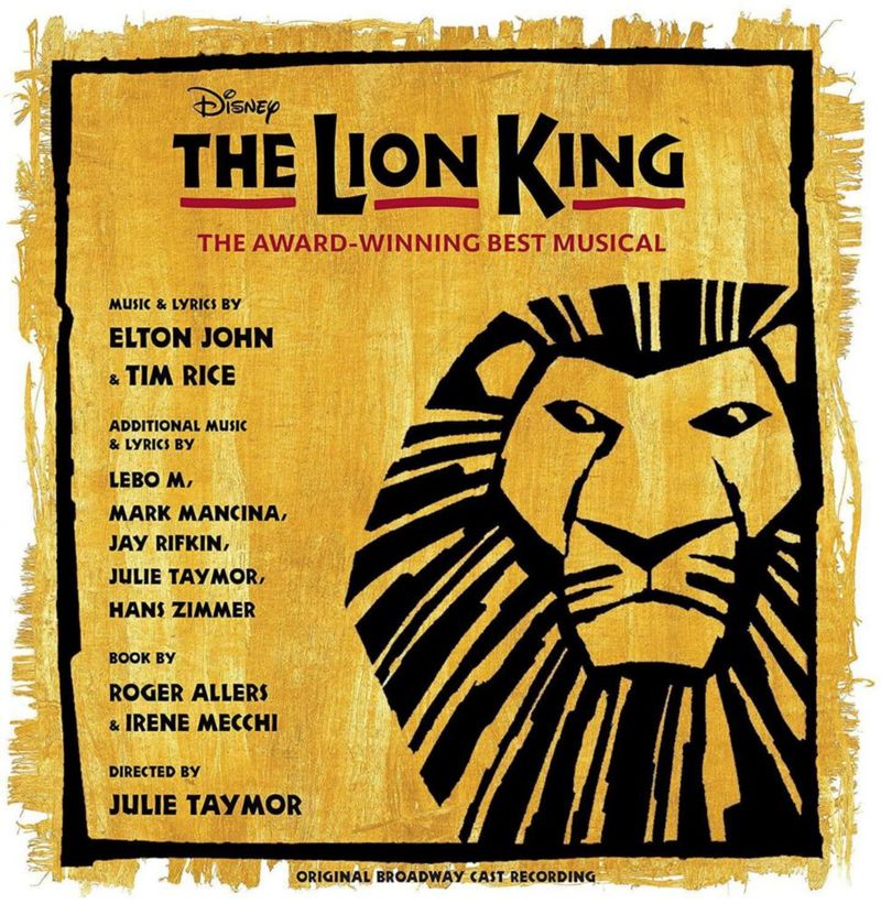 LP Disney El Rey León – Elenco Original de Broadway