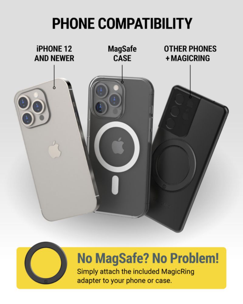 Soporte para celular Scosche MagicMount MS 5 en 1 MagSafe
