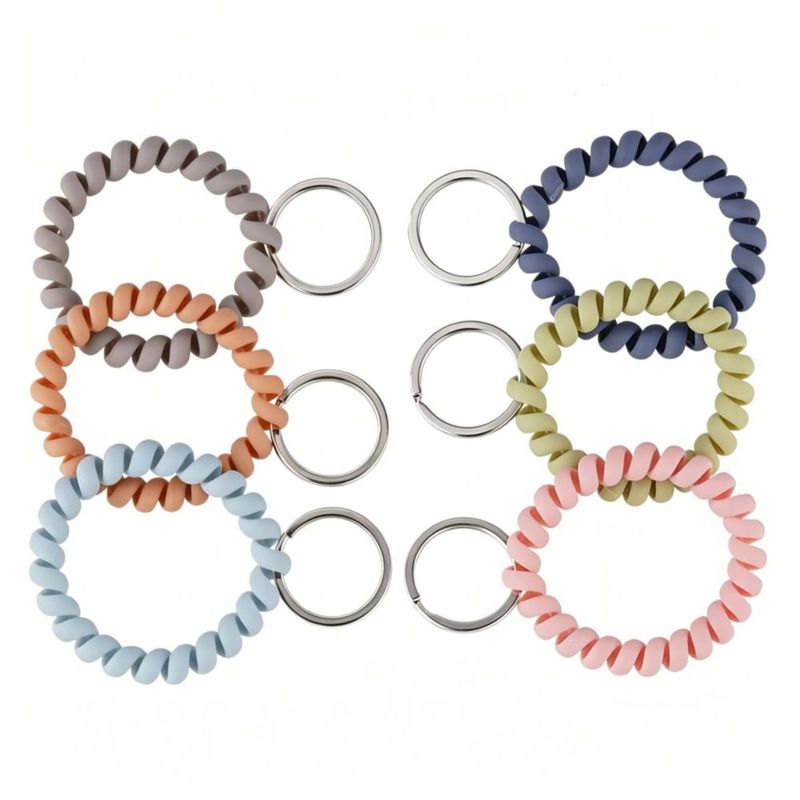 LLAVERO Volyers 6 pzas Pulsera de Silicona