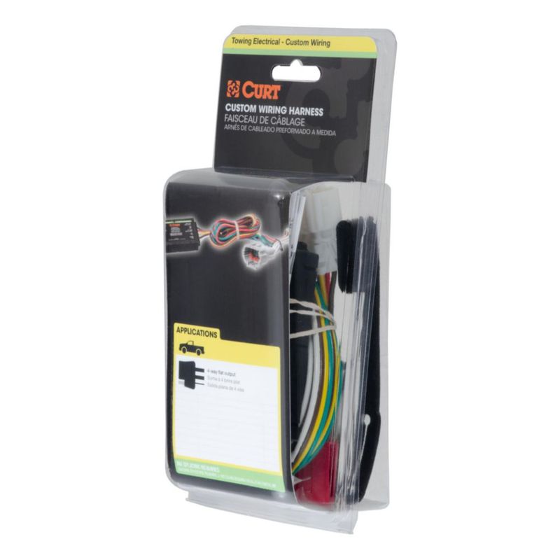 Conector en T CURT 55513 de 4 vías con toma plana