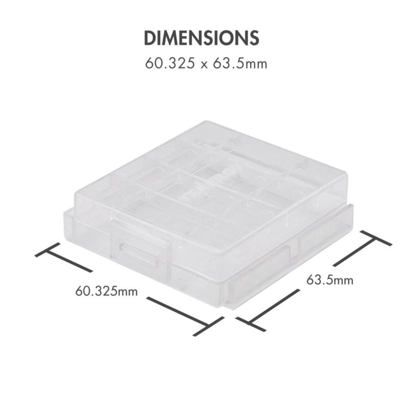 Estuche para baterías Tenergy pack de 10 unidades AA/AAA