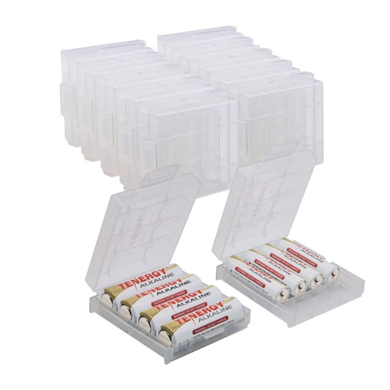 Estuche para baterías Tenergy pack de 10 unidades AA/AAA