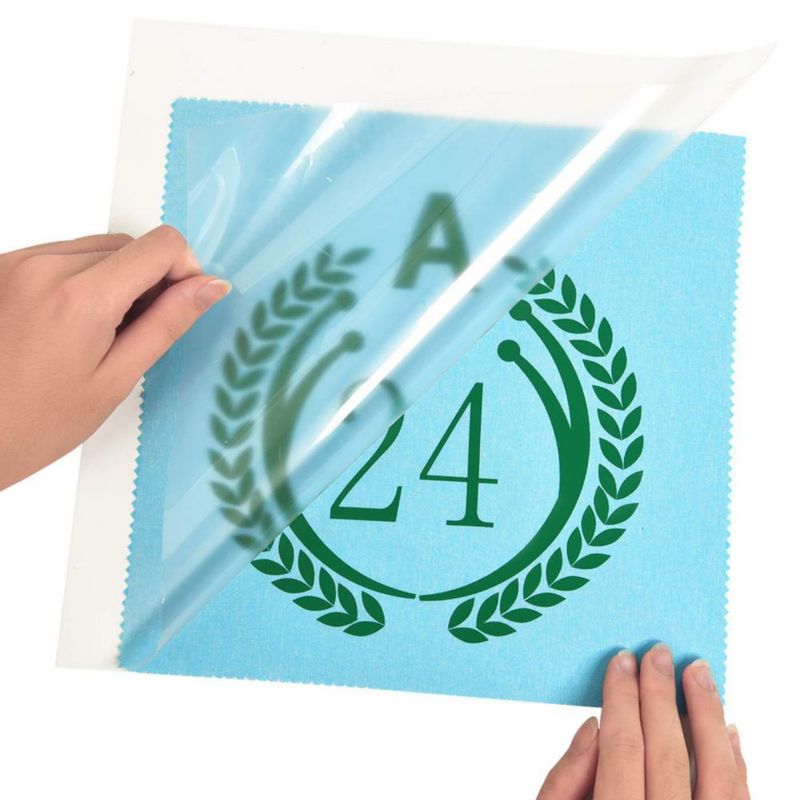 Vinilo termotransferible RENLI·TONG 30 cm x 3 m Verde (aplicable con plancha)