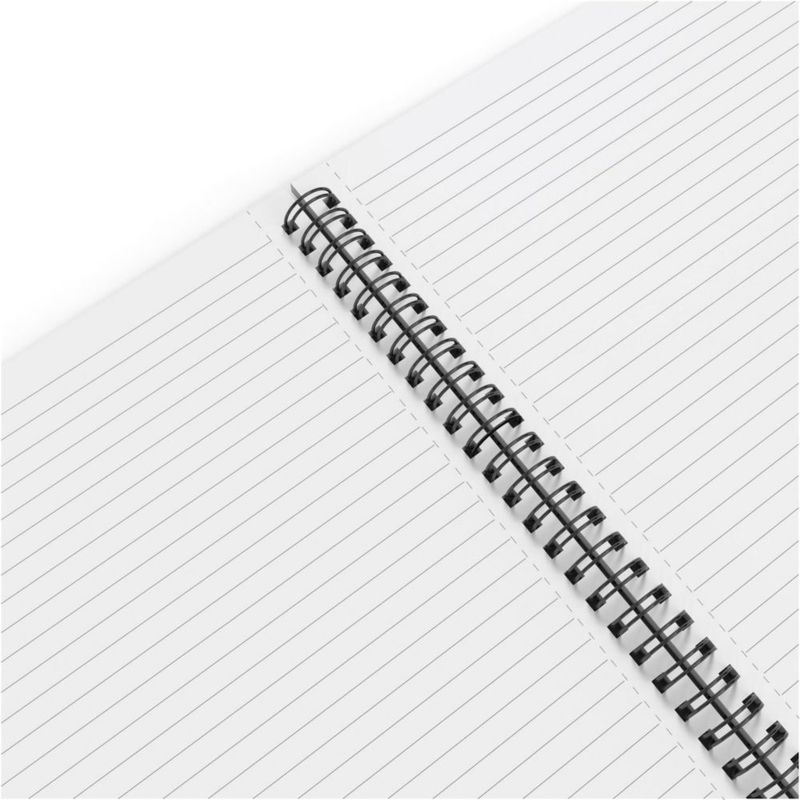 Cuaderno TRU RED Mediano 80 Hojas Rayadas con Encuadernación de Alambre