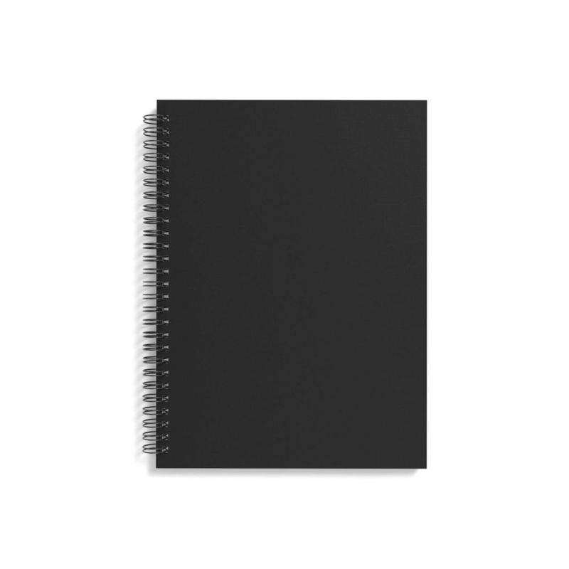 Cuaderno TRU RED Mediano 80 Hojas Rayadas con Encuadernación de Alambre