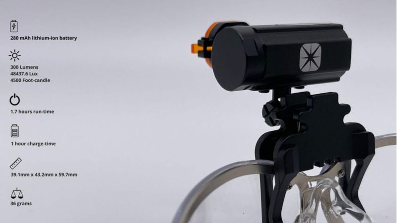 Luz frontal Novae Mini inalámbrico 36 g 17 h
