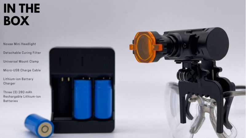 Luz frontal Novae Mini inalámbrico 36 g 17 h