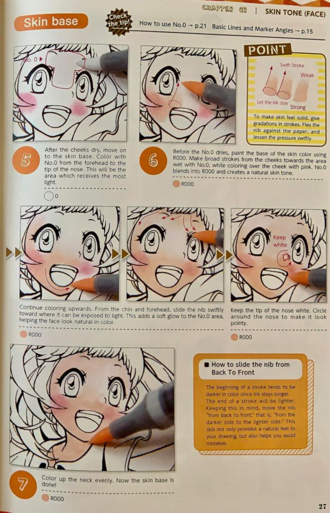 Set de 12 marcadores Copic Ciao con libro de ilustración