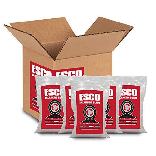 Perlas de balanceo para neumáticos ESCO 170 g caja de 24 bolsas