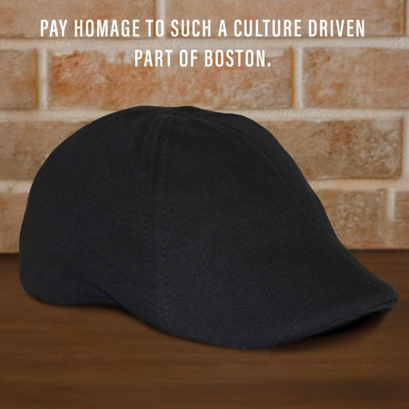 Gorro Boston Scally Co. The Scrapper XL Negro de Algodón
