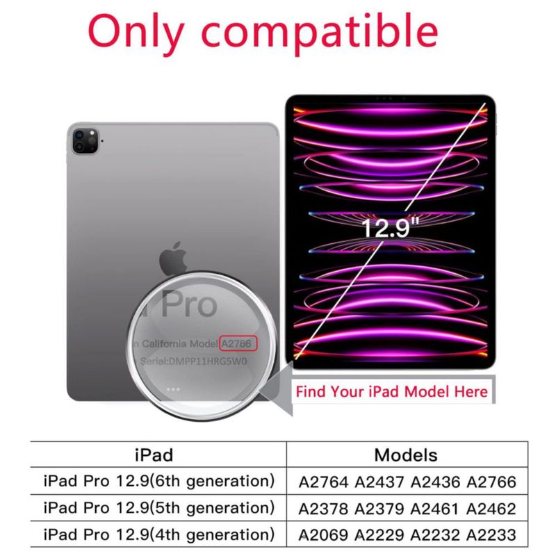 Protector de pantalla TiKeDa para iPad Pro 12.9" (2 unidades)