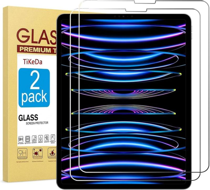 Protector de pantalla TiKeDa para iPad Pro 12.9" (2 unidades)