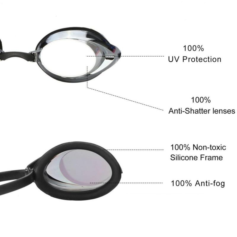 Gafas de Natación DARIDO 2 unidades para adultos hombres mujeres y jóvenes