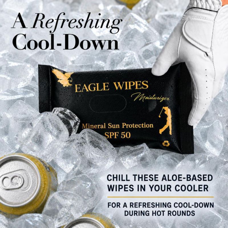 Toallitas para la piel EAGLE WIPES SPF 50 25 unidades resistentes al agua