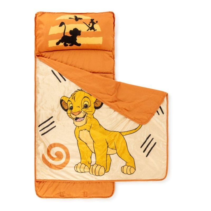 Colchoneta para Siesta Jay Franco 86 cm Simba Naranja Microfibra