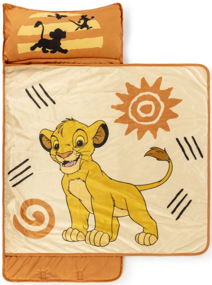 Colchoneta para Siesta Jay Franco 86 cm Simba Naranja Microfibra