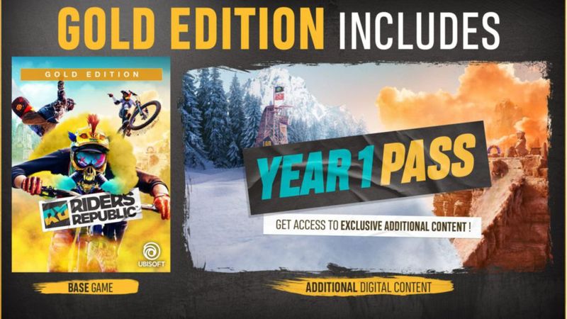 Videojuego Ubisoft Riders Republic Xbox Series X|S – Edición Gold