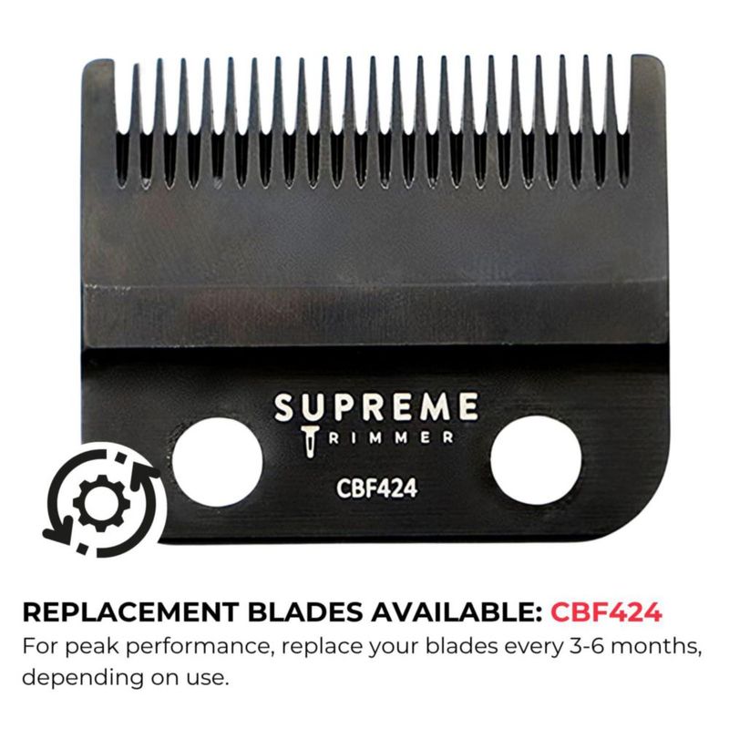 Recortadora Supreme Trimmer Kit 2 en 1 Negro 110V/220V