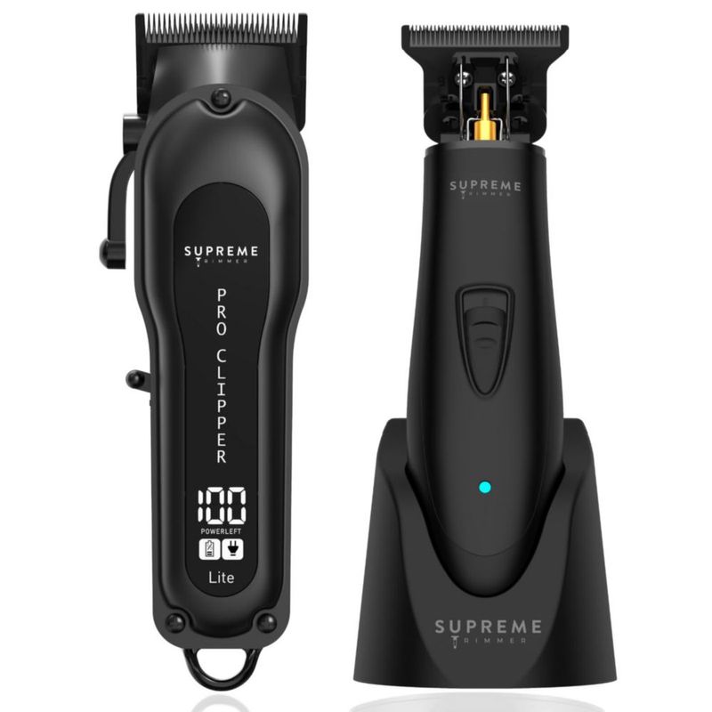 Recortadora Supreme Trimmer Kit 2 en 1 Negro 110V/220V