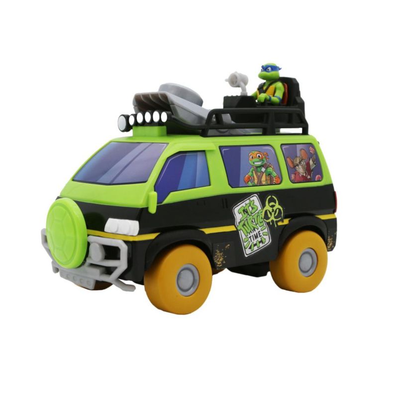 Coche RC TEENAGE MUTANT NINJA Lanzador de Tapas de Alcantarilla