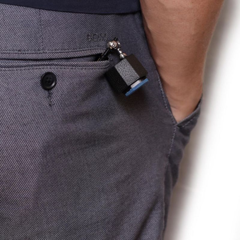 Porta tiza para taco OKKO 10 cm negro + tiza Predator