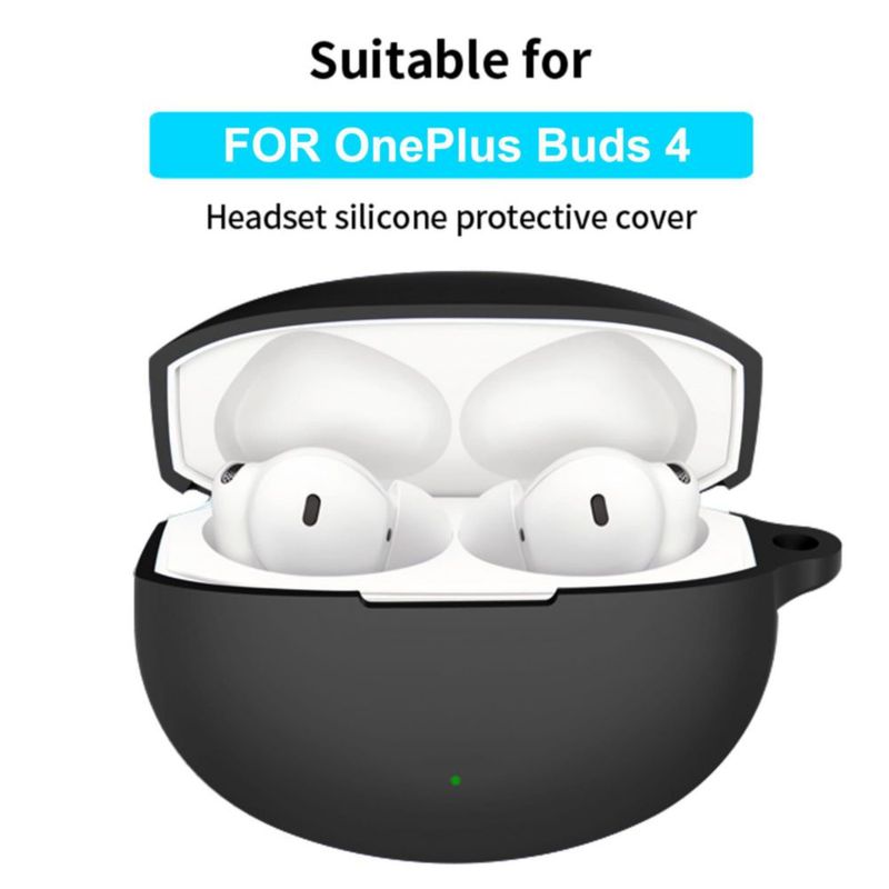 Funda de silicona anti-choques Suttkue para OnePlus Buds 4