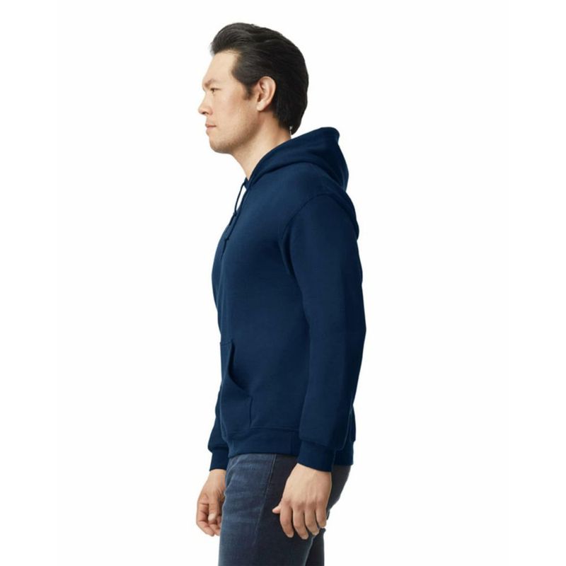 Sudadera con capucha Gildan G18500 azul marino talla grande (1 unidad)