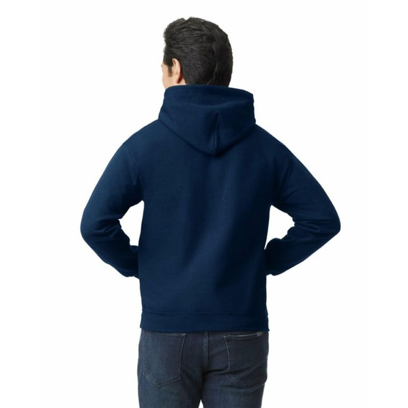 Sudadera con capucha Gildan G18500 azul marino talla grande (1 unidad)