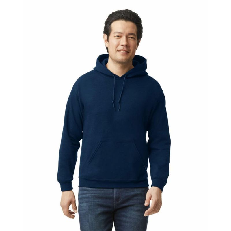 Sudadera con capucha Gildan G18500 azul marino talla grande (1 unidad)