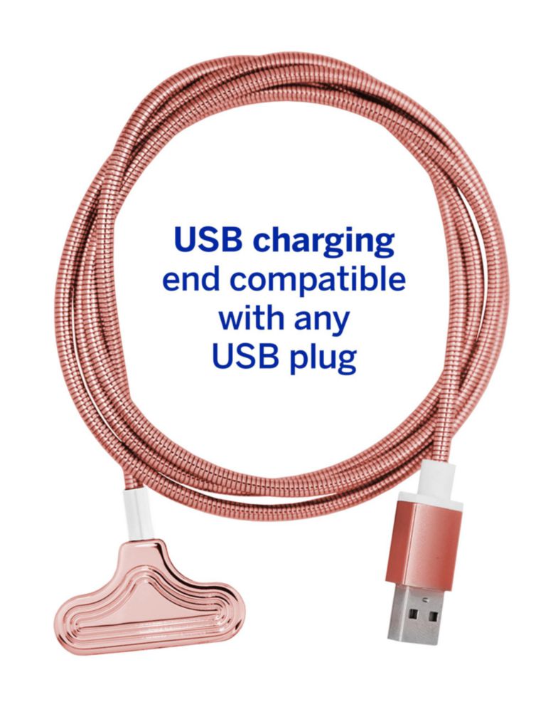 Supersmile Zina45 Deluxe Sonic Pulse - Cepillo de dientes recargable en oro rosa
