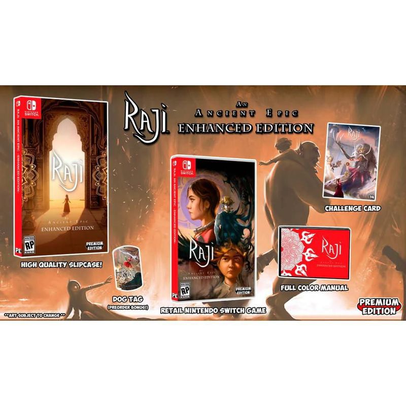 Videojuego Nintendo Raji: Un Épico Ancestral Mejorado (Edición Premium)