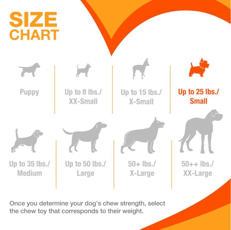Juguete sensorial Nylabone para cachorro pequeño – Pack de 2
