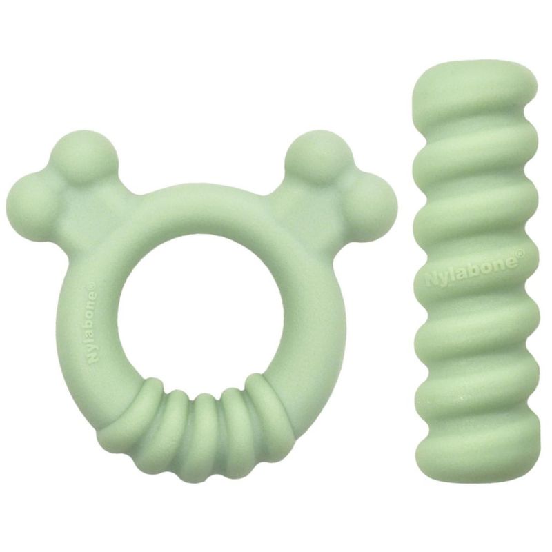 Juguete sensorial Nylabone para cachorro pequeño – Pack de 2