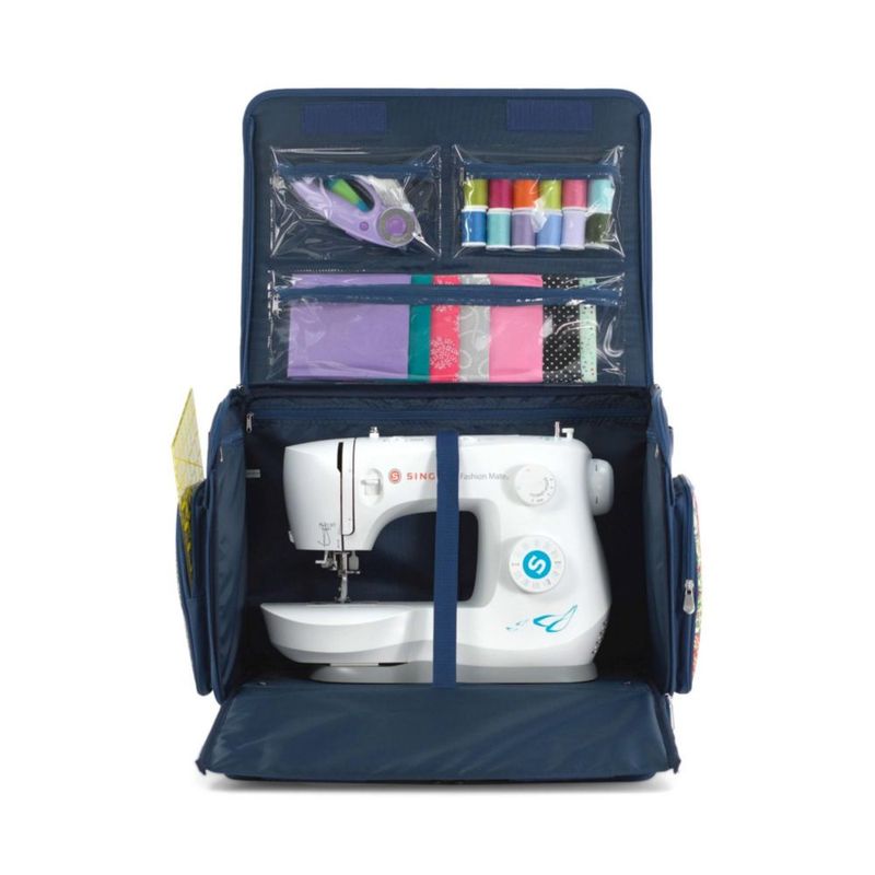 Estuche de costura Everything Mary XL 49 cm con ruedas acolchadas