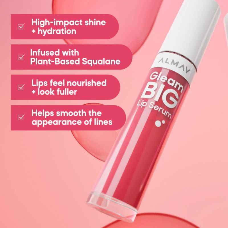 Suero labial Almay 38 ml Positively Pink