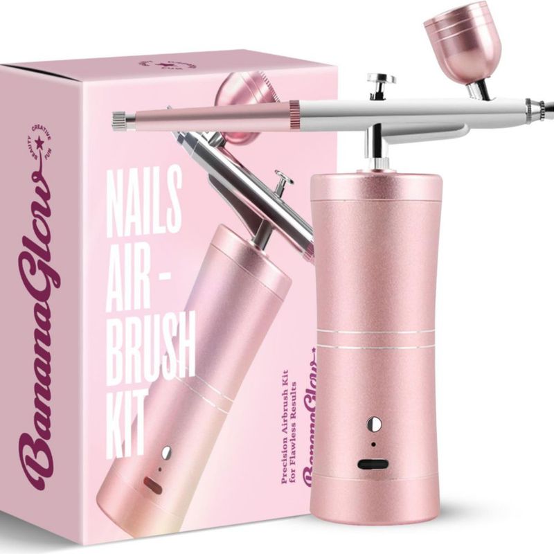 Kit de Aerógrafo Banana Glow Pro Inalámbrico Recargable